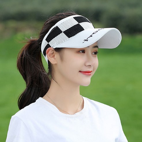 라페나 여성 매쉬 골프 모자, 화이트