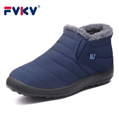 FVKV 면화 방한 남성화 따뜻한 겨울 캐주얼 신발