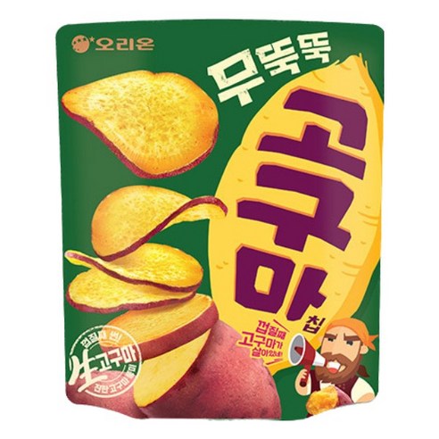 오리온 무뚝뚝 고구마칩, 56g, 11개, 56g, 11개