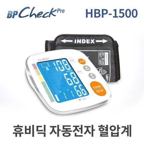 휴비딕 비피첵 프로 자동혈압계 HBP-1500, 1개