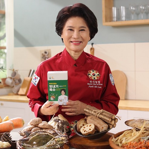 박미란 한식명장의 맛내기 육수 120포(20포*6박스), 120개, 3.3g