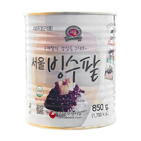 2121. 굿모닝서울 빙수팥(중국산) - 850g, 1개, 850g