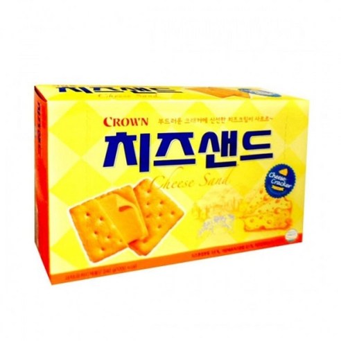 크라운 치즈샌드 240gx4개입, 240g, 1개