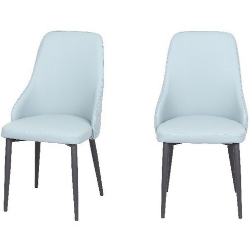 도리퍼니처 Beryl 식탁 의자 2p, 블루