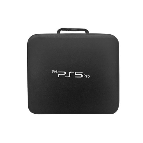 크로닉401 PS5 보관함 하드 케이스 이동식 파우치 가방 일반형, PS5 PRO 블랙, 1개