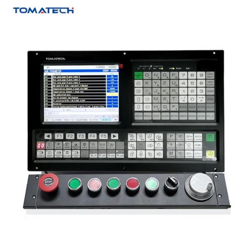 TOMATECH 터닝 머신용 CNC 선반 컨트롤러 차세대 8 인치 디스플레이 PLC 기능 2-3 축, 05 TAC2003T n Panel