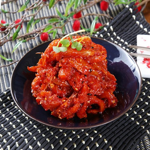 [더젓갈] HACCP인증 양념젓갈 명태회무침 400g, 1개