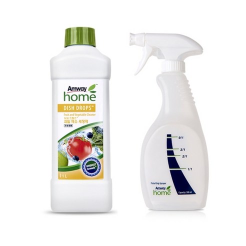 [OKㅣ강추] 암웨이 과일세정제 야채세정제 + 전용 용기 [OKNOWㅣ추천상품]