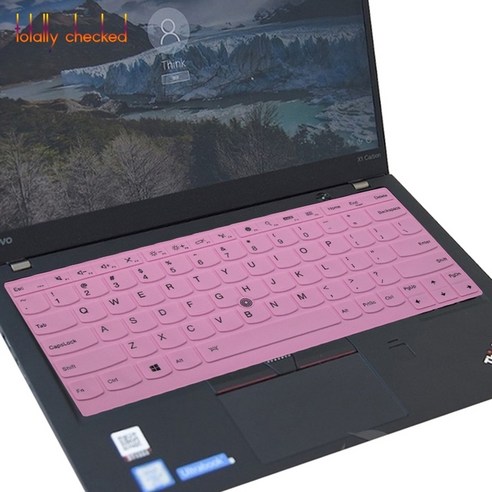 실리콘 노트 북 키보드 커버 스킨 레노버 씽크 패드 X1 나노 X380 X390 X395 요가 X13 L13 Gen 1 2, [09] allpink