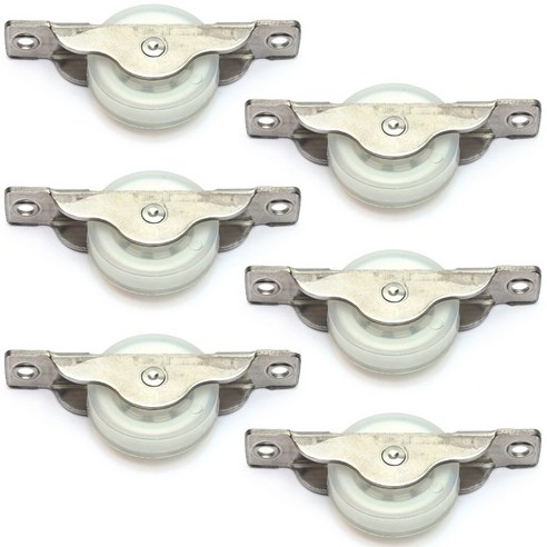성원기업 (사각ㄷ레일용 미소호차)평(물)호차 30mm, 6개 - 기타생활잡화 | 쿠팡