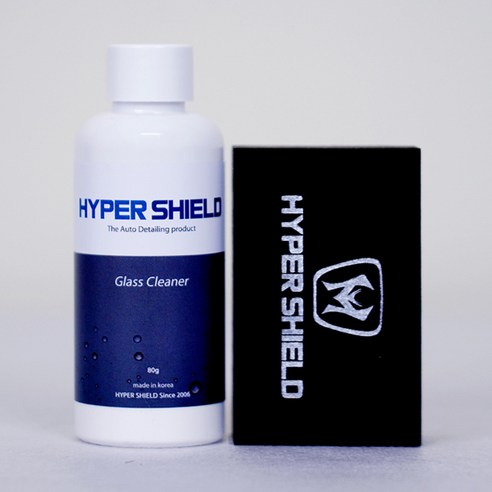 HYPER SHIELD 하이퍼쉴드 유리 유막제거제 80g + 유막제거용 어플 1매 hyperg HYPER SHIELD 하이퍼쉴드 유리 유막제거제 80g + 유막제거용 어플 1매 hyperg