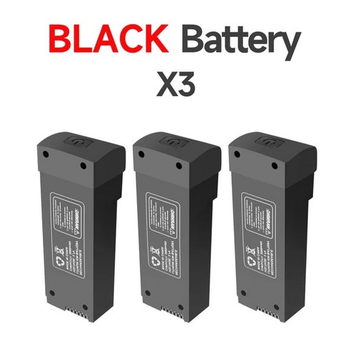 카메라 드론용 배터리 Z908 드론 리포 액세서리 7.4V 2000mAh, [03] Z908Pro BK 3Battery, 1개