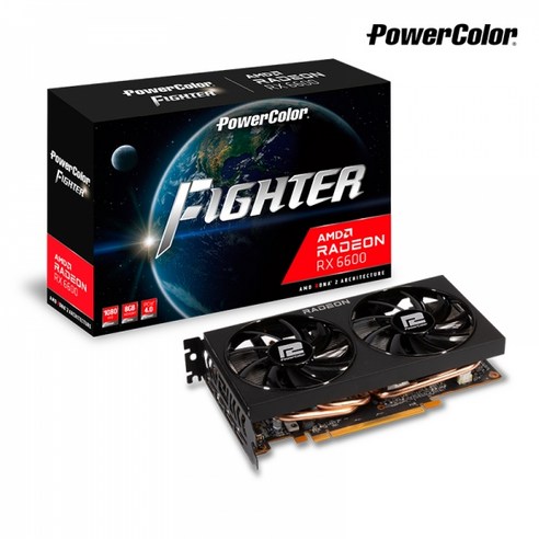 PowerColor 라데온 RX 6600 Fighter D6 8GB