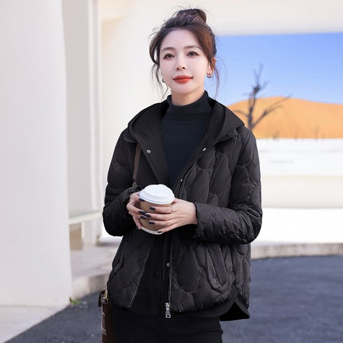 추천제품 여성 후드 누빔 경량 숏 패딩 자켓 – 따뜻한 겨울 아우터 소개