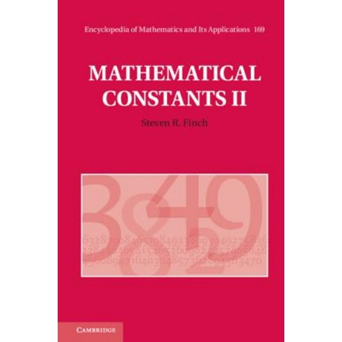 Mathematical Constants II, Cambridge University Press