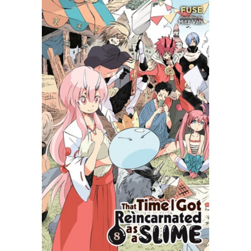 That Time I Got Reincarnated as a Slime Vol. 8 (Light Novel) Paperback, Yen on