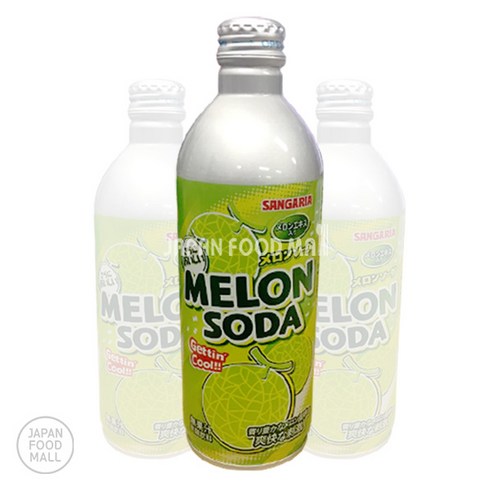 산가리아 멜론 소다 음료, 500ml, 12개