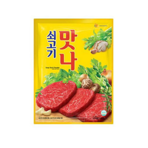 대상 쇠고기 맛나2kg, 2kg, 19개