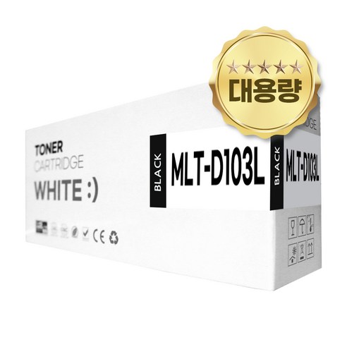 삼성 MLT-D103L 재생토너 ML-2950ND ML-2951DR ML-2955DW SCX-4728FD SCX-4726FN, 3개, MLT-D103L 2500매