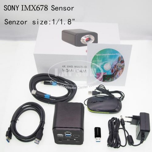 2023 산업 디지털 C 마운트 비디오 현미경 카메라 소니 IMX678 IMX585 울트라 HD UHD HDMI 와이파이 USB 30 38402160 4K 8MP 30FPS, 1) IMX678