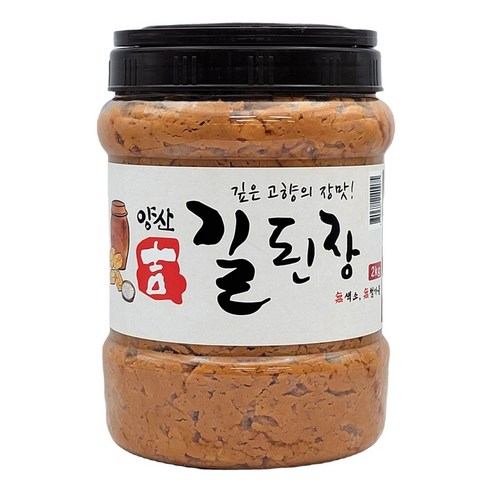 원식품 길된장 재래된장, 1kg, 1개 검은콩된장