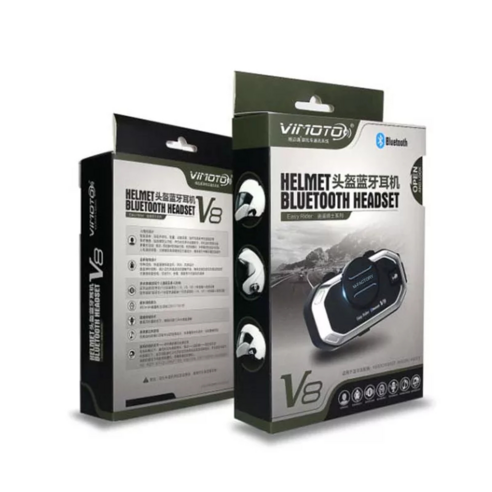 비모토 V6 V8 (한글설명서) 오토바이 헬멧 블루투스 이어폰, 비모토 V8