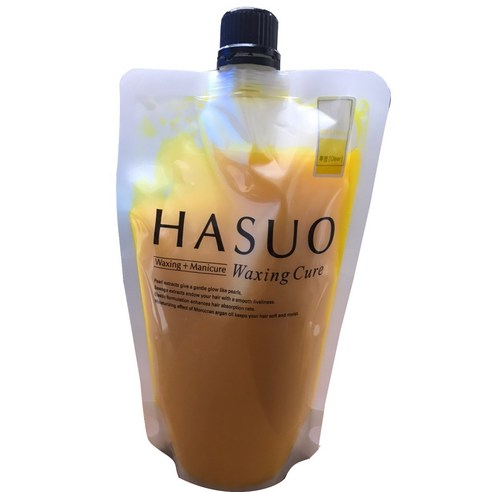 하수오 헤어용 왁싱큐어 500g, 옐로우, 1개