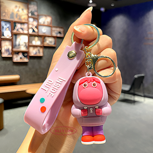 인사이드 아웃의 감정을 담은 젤리라인 3D 키링 소개