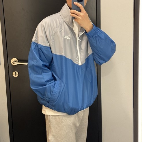 나이키 와일드 아노락 바람막이 윈드러너 재킷+다용도가방