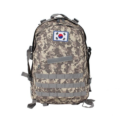 군인가방 백팩 40L + 태극기 군대 출타가방 로카 남자 학생