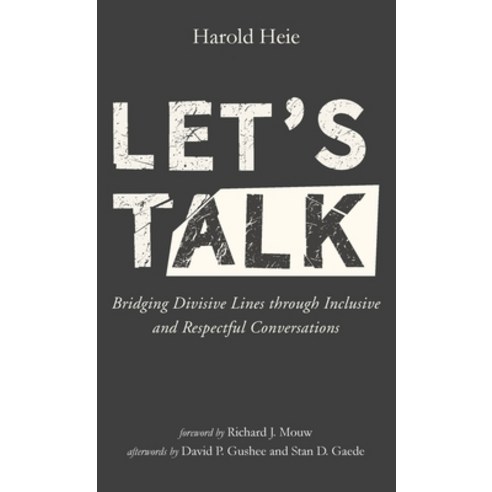 (영문도서) Let''s Talk Hardcover, Cascade Books, English, 9781725296060