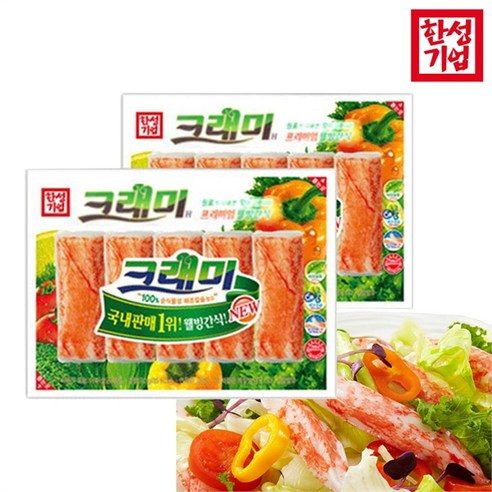 베스트식품 한성 크래미 게맛살 90g x40개, 40개 크래미90g Best Top5