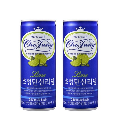 일화 초정탄산수 라임(탄산음료), 60개, 250ml