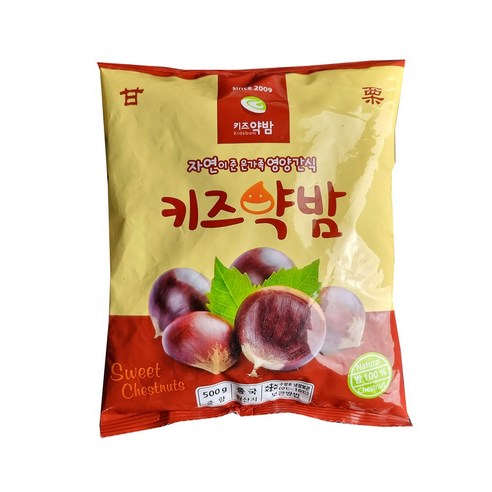자연이준 영양간식 키즈약밤 - 밤 | 쿠팡