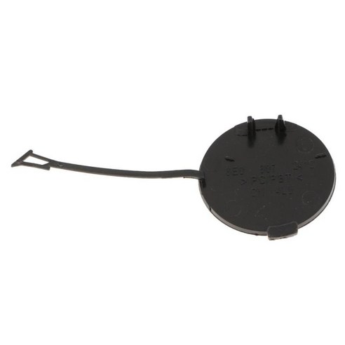 자동차 후면 범퍼 견인 후크 커버 캡 블랙 A4 B8 2005-2008, {"사이즈":"115x45x15mm"}, {"수건소재":"플라스틱"}