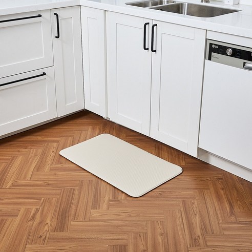 모던한 주방에 필수! 솔리드양면 PVC 주방매트 모던하우스pvc매트