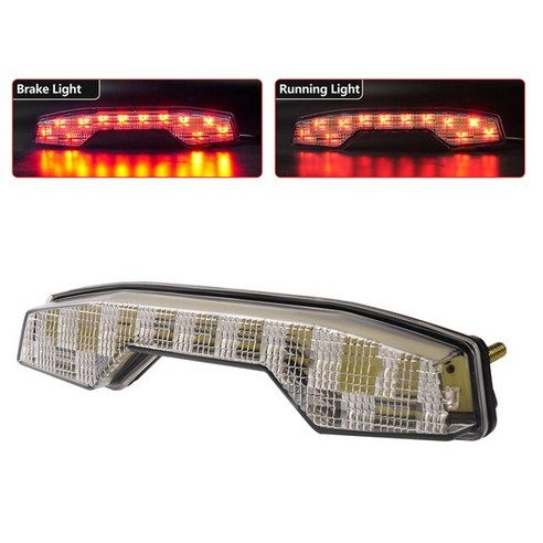 스즈키 LT-R450 LTR 450 용 ATV 브레이크 테일 라이트 바이크 오토바이 LED 리어, [02] Smoke, 02 Smoke
