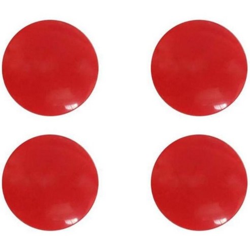 마라톤 번호표 숫자 백넘버 경기 4Pcs 경주 번호 마그네틱 턱받이 달리기 고정 클립 벨트 천 버클 사이클링, Red, 4개