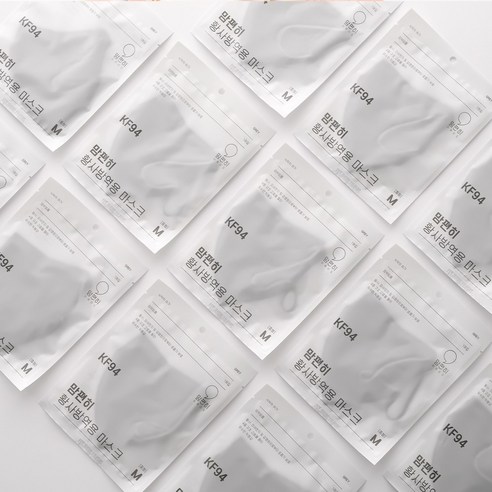 최고의 호흡 보호를 위한 편안한 맘편히 KF94 보건마스크