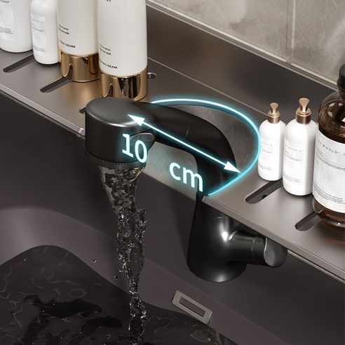 욕실에 예술을 더하다: eyimtech 알루미늄 세면대 선반으로 완성하는 고급스러운 공간