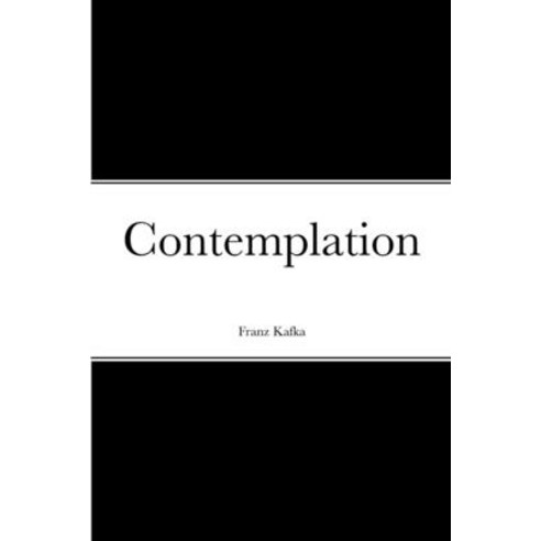 (영문도서) Contemplation Paperback, Lulu.com, English, 9781447815983