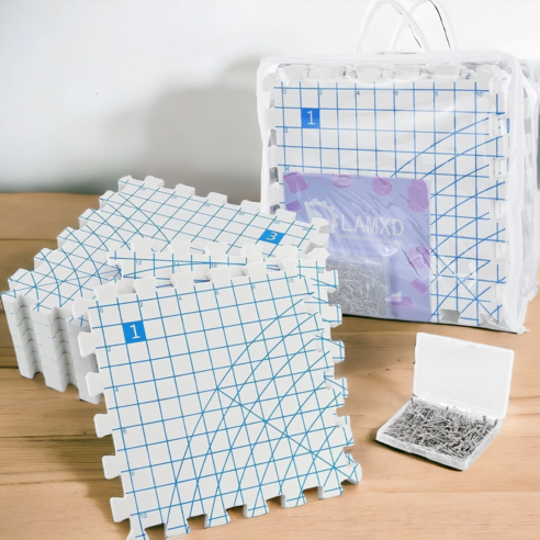 에인센스 모티브 니트 블로킹 매트: 섬세한 손길을 위한 완벽한 마무리 블로킹매트