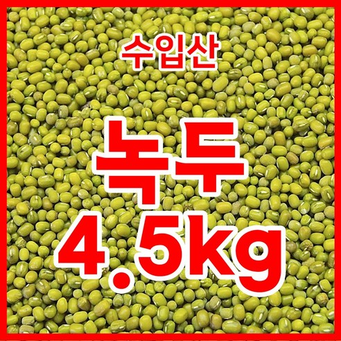 수입산 녹두 통녹두 수입녹두(중국산) 4.5kg