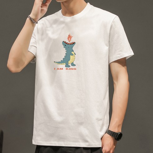 KORELAN 여름 트렌드 브랜드 반팔 티셔츠