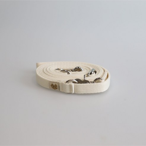 비브멍 new 젤라또 강아지 편안한 리드줄 4color, 20mm, 소프트크림(ivory) 20mm