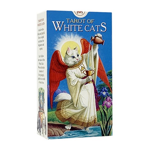 [인터타로] 화이트 캣츠 타로카드 White Cats Tarot [한글해설서+주머니증정] 직수입정품