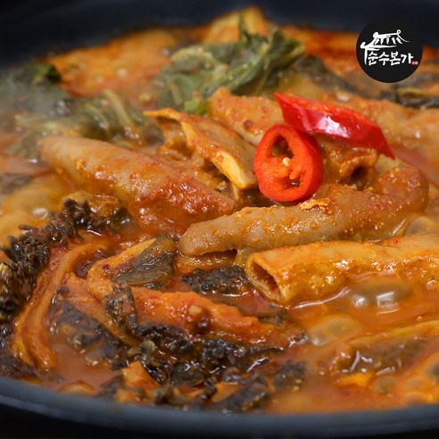 순수본가 간편조리 밀키트 진한 얼큰해장 대용량 한우 곱창전골 800g, 6개, 800g