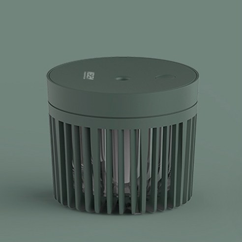 USB 초음파 무드등 가습기, H1(그린)