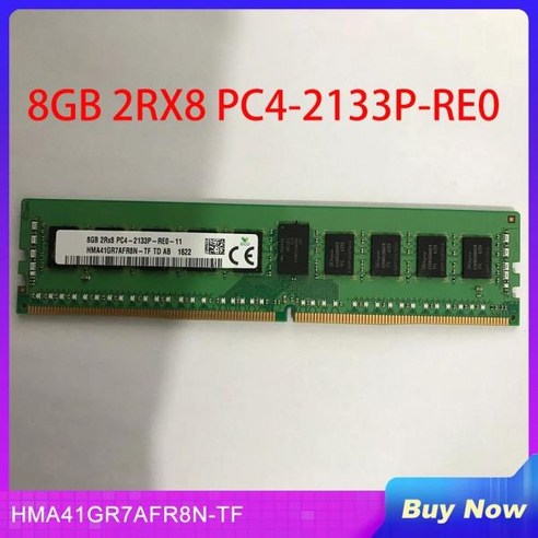 SK 하이닉스 RAM용 서버 메모리 8GB 8G 2RX8 PC4-2133P-RE0 HMA41GR7AFR8N-TF 1 개, 01 8GB