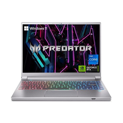 Acer Predator Triton 14 게이밍/크리에이터 노트북 | 13세대 인텔 i7-13700H NVIDIA GeForce RTX 4050 14인치 WUXGA 165Hz G